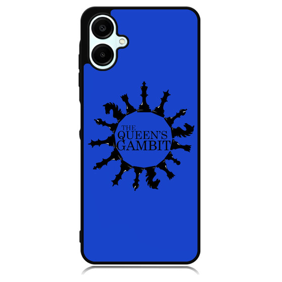 The Queens Gambit in Blue Samsung Galaxy A06 Case
