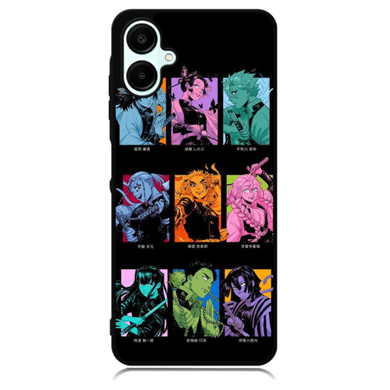 Demon Slayer Hashira Colorful Art Samsung Galaxy A06 Case