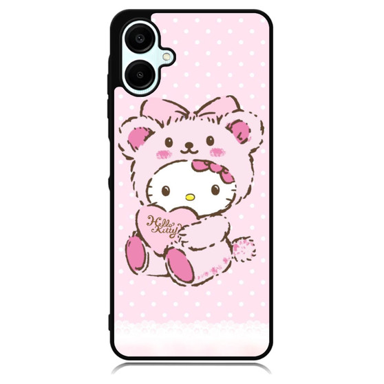 Pink Cute Hello Kitty Bear Samsung Galaxy A06 Case