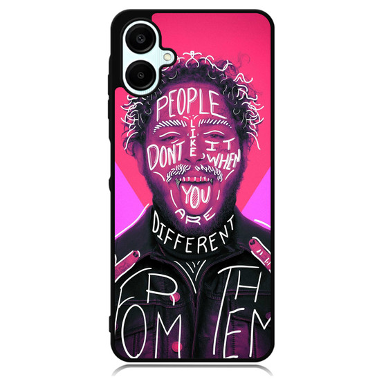 Post Malone Neon Samsung Galaxy A06 Case