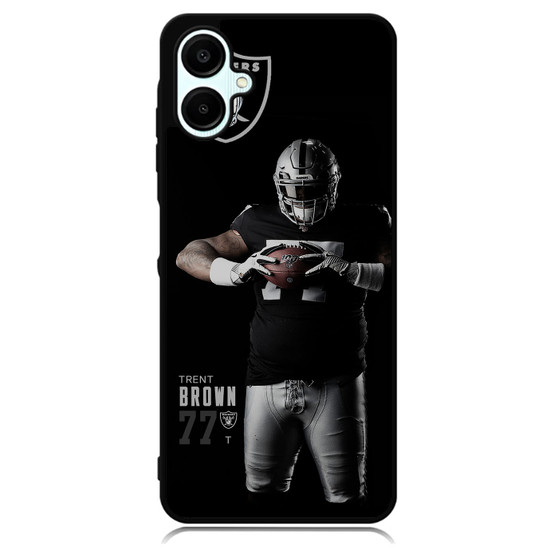 Raiders Trent Brown Samsung Galaxy A06 Case