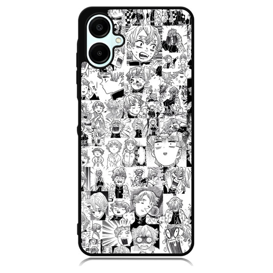 Kimetsu no yaiba zenitsu silly faces Samsung Galaxy A06 Case