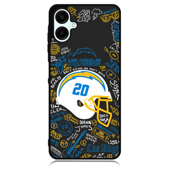 Los angeles chargers names Samsung Galaxy A06 Case