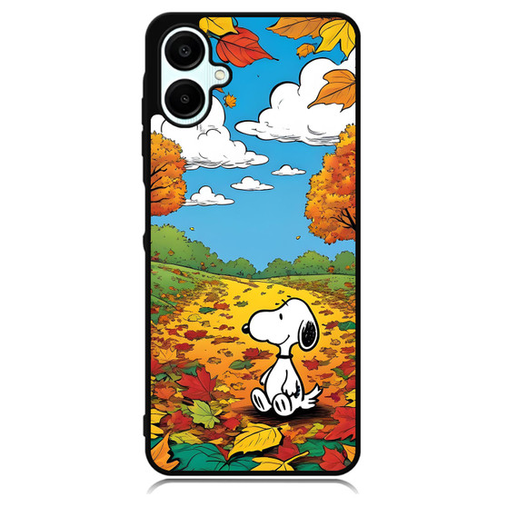 Snoopy Autumn Samsung Galaxy A06 Case