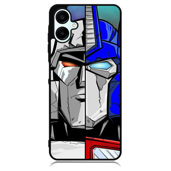 Transformers classic optimus and megatron Samsung Galaxy A06 Case