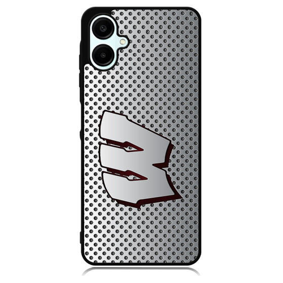 Wisconsin Badgers Football Metal Samsung Galaxy A06 Case