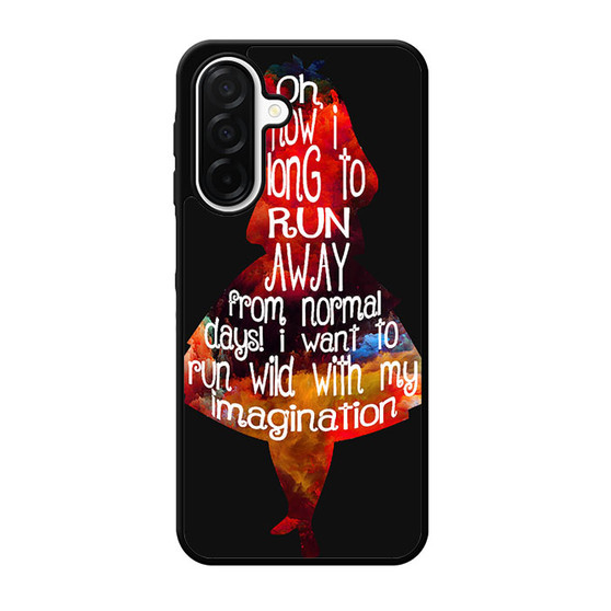 Alice's Quotes Samsung Galaxy A26 5G Case