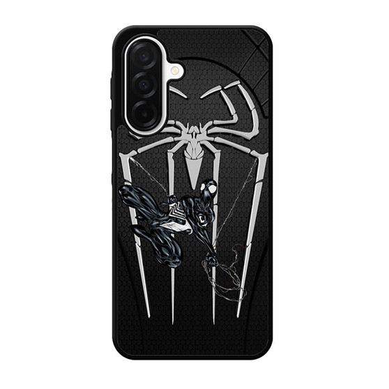 black spiderman logo Samsung Galaxy A26 5G Case