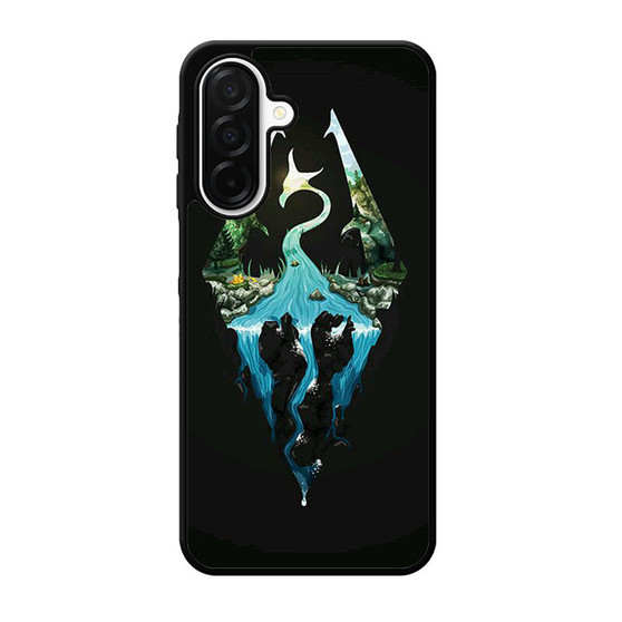 Skyrim Logo in Nature Samsung Galaxy A26 5G Case