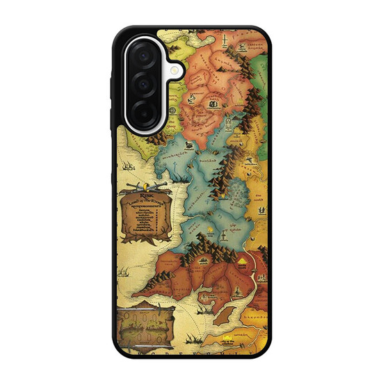 The Lord of The Rings map Samsung Galaxy A26 5G Case