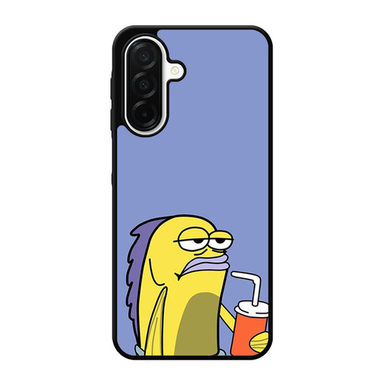 Spongebob Square Pants a Drinking Fish Samsung Galaxy A26 5G Case