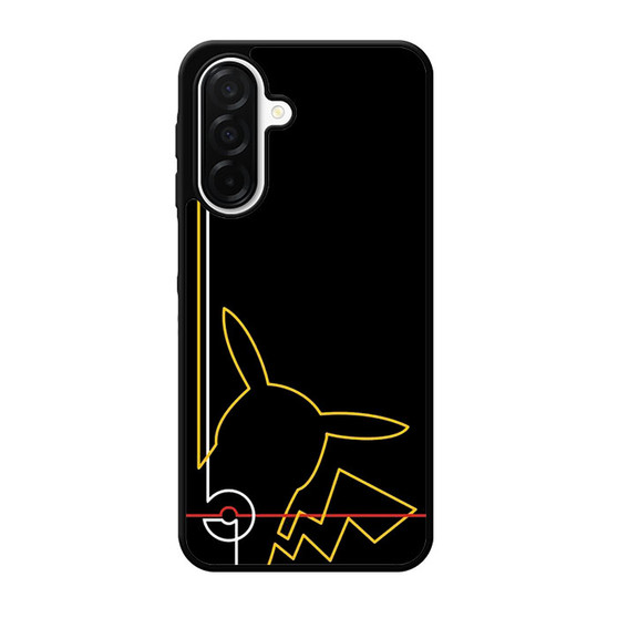 Pikachu pokemon line Samsung Galaxy A26 5G Case