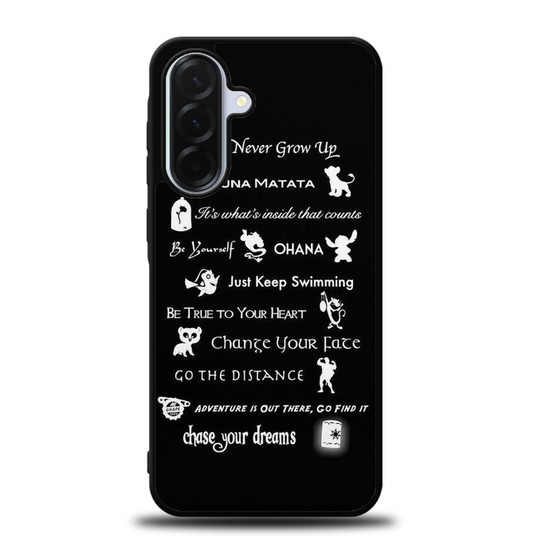 All Disney QUOTES Samsung Galaxy A36 5G Case