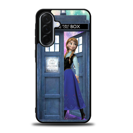 anna frozen tardis Samsung Galaxy A36 5G Case