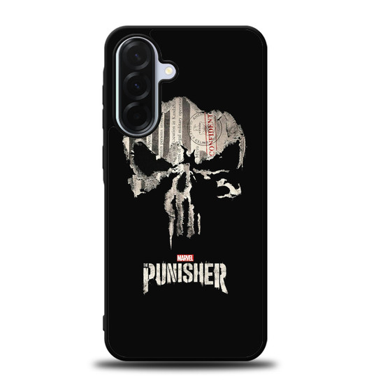 Marvel The Punisher Logo Samsung Galaxy A36 5G Case