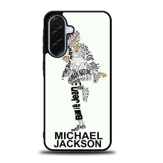 Michael Jackson Songs Title 1 Samsung Galaxy A36 5G Case