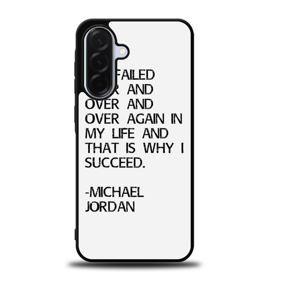 Michael Jordan Quotes Samsung Galaxy A36 5G Case