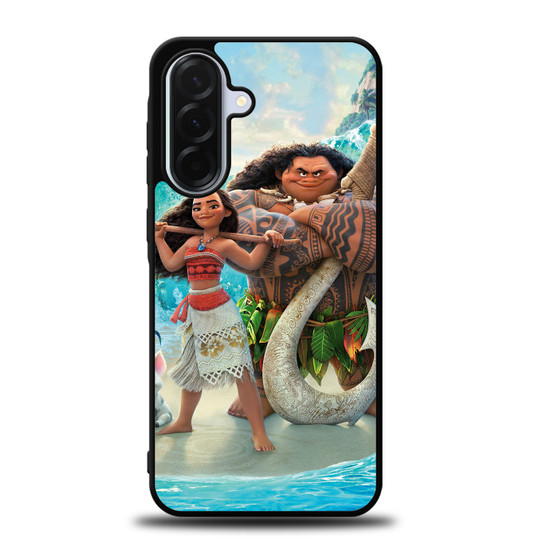 Moana And Maui Ready Adventure Samsung Galaxy A36 5G Case
