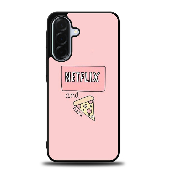 Netflix and Pizza Samsung Galaxy A36 5G Case