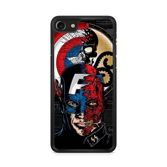 Captain america vs red skull from hydra iPhone 8 | iPhone 8 Plus Case