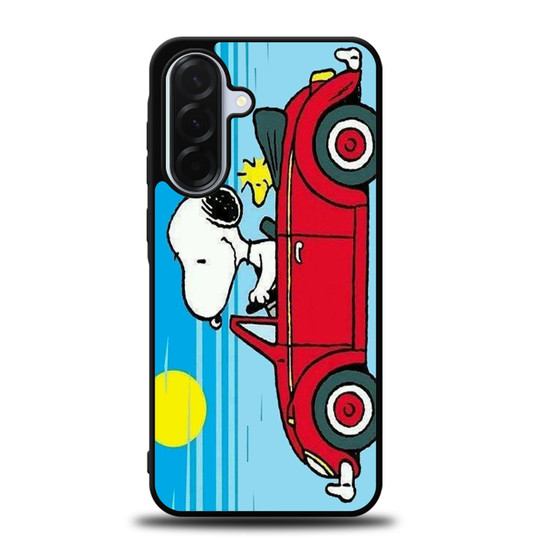 Snoopy in Car Samsung Galaxy A36 5G Case