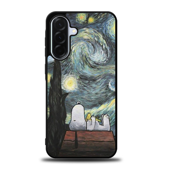 Snopy in Paint Samsung Galaxy A36 5G Case