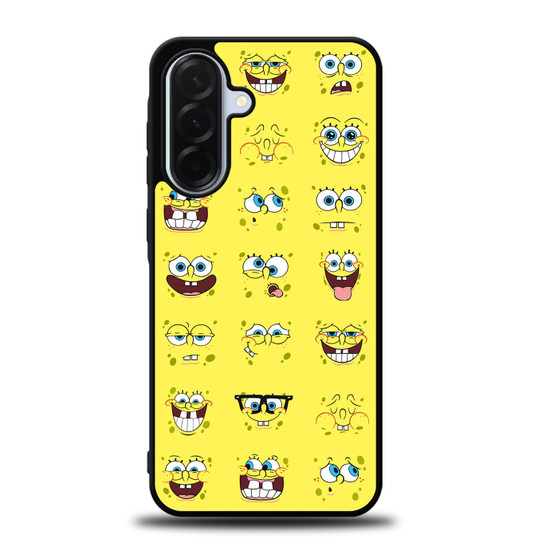 Spongebob Square Pants All Expression Samsung Galaxy A36 5G Case