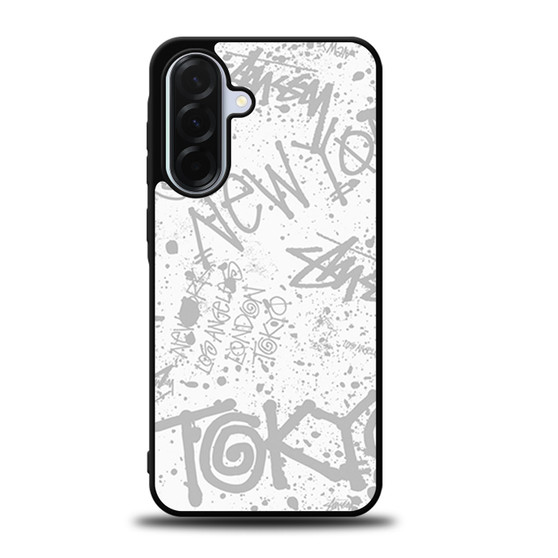 Stussy Cities Of The World Art Samsung Galaxy A36 5G Case