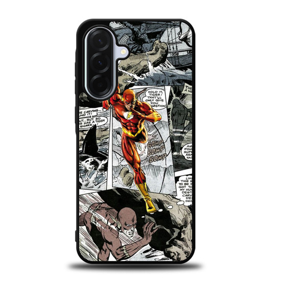 The Flash in Comic Samsung Galaxy A36 5G Case