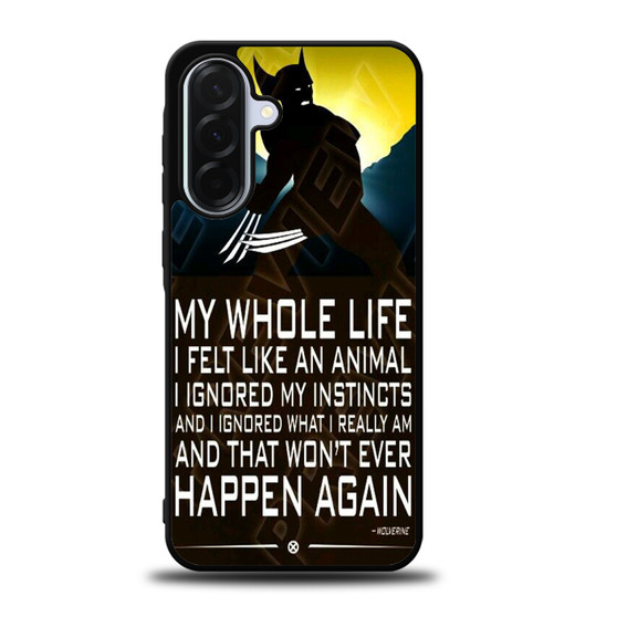 Wolverine Quotes Samsung Galaxy A36 5G Case