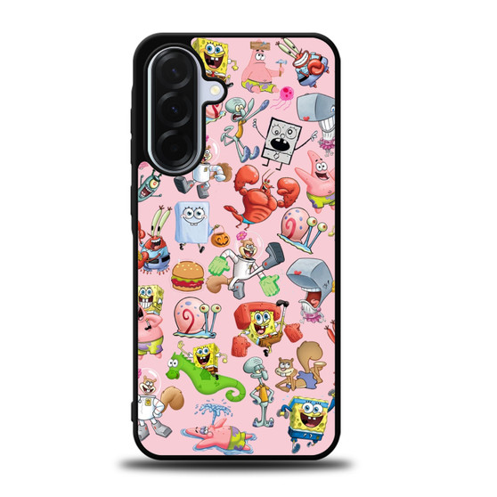 Spongebob Square Pants Collage Samsung Galaxy A36 5G Case