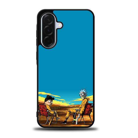 Rick and Morty Breaking Bad Style Samsung Galaxy A36 5G Case
