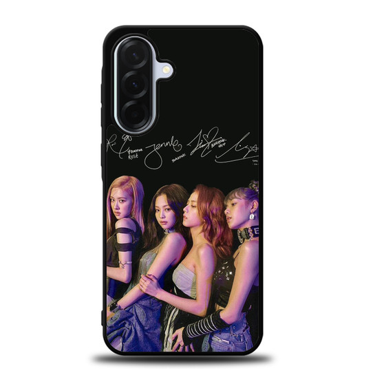 Black Pink Signature 3 Samsung Galaxy A36 5G Case