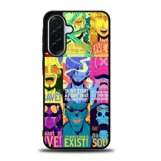 One Piece Quotes Samsung Galaxy A36 5G Case