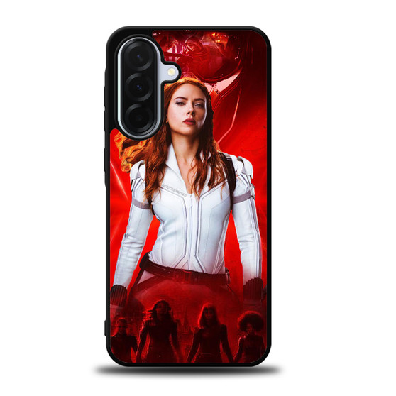 Black widow white suit Samsung Galaxy A36 5G Case