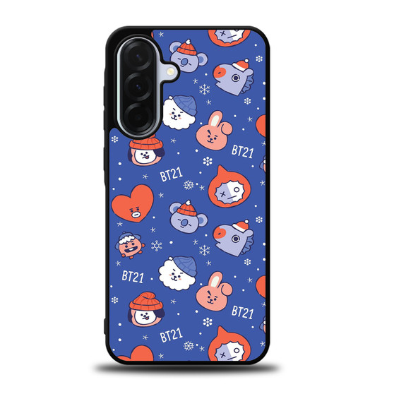 BT21 on Winter Samsung Galaxy A36 5G Case
