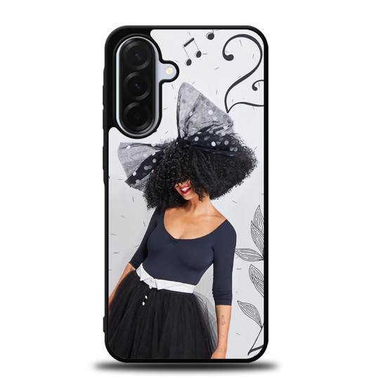 Sia Black and White Samsung Galaxy A36 5G Case