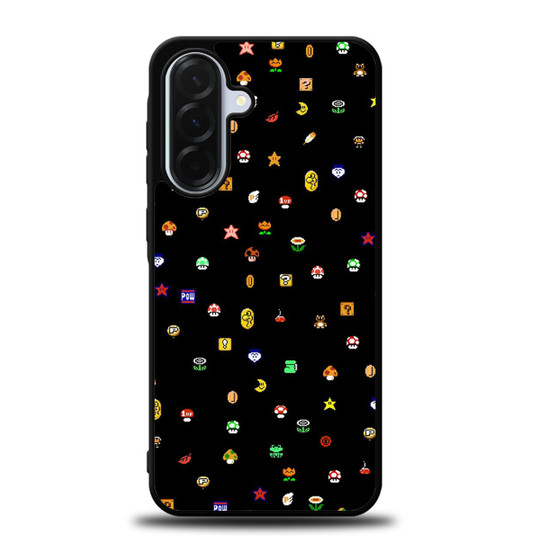 Super Mario Items Samsung Galaxy A36 5G Case