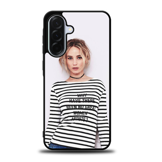 Jennifer Lawrence Natural Samsung Galaxy A36 5G Case