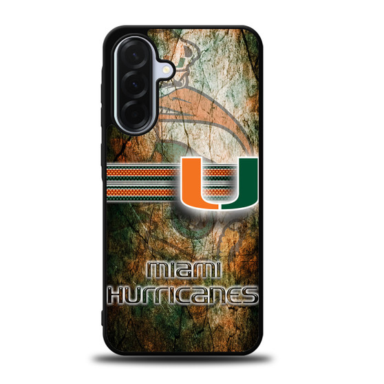 Miami Hurricanes 1 Samsung Galaxy A36 5G Case