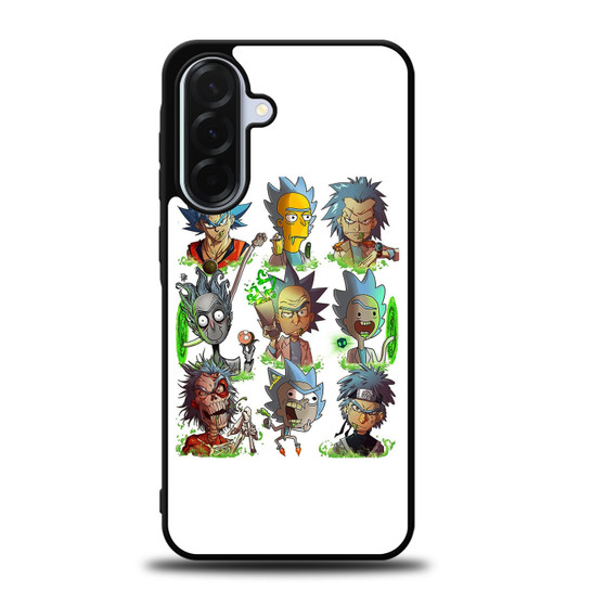 Rick and Morty Anime Style Samsung Galaxy A36 5G Case
