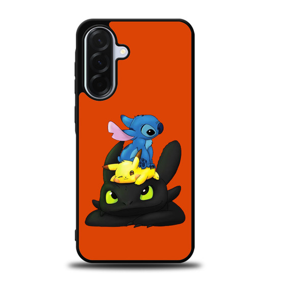 Stitch Pikachu Toothless Cute Samsung Galaxy A36 5G Case