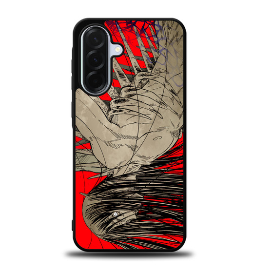 Attack on Titan Final Titan Eren in Red Samsung Galaxy A36 5G Case