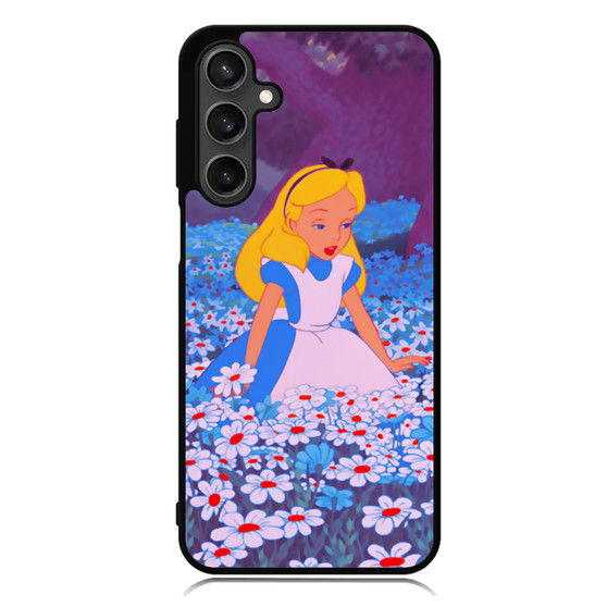 Alice in flower garden Samsung Galaxy A55 Case