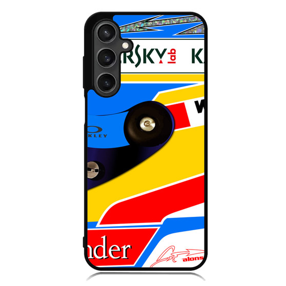 Alonso F1 Helmet Samsung Galaxy A55 Case