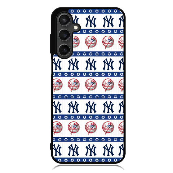 Baseball New York Yankees Labels Samsung Galaxy A55 Case