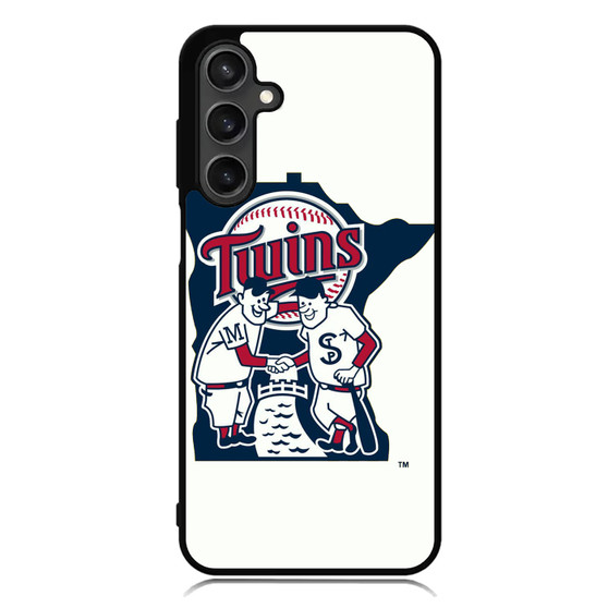 Baseball Twins Samsung Galaxy A55 Case