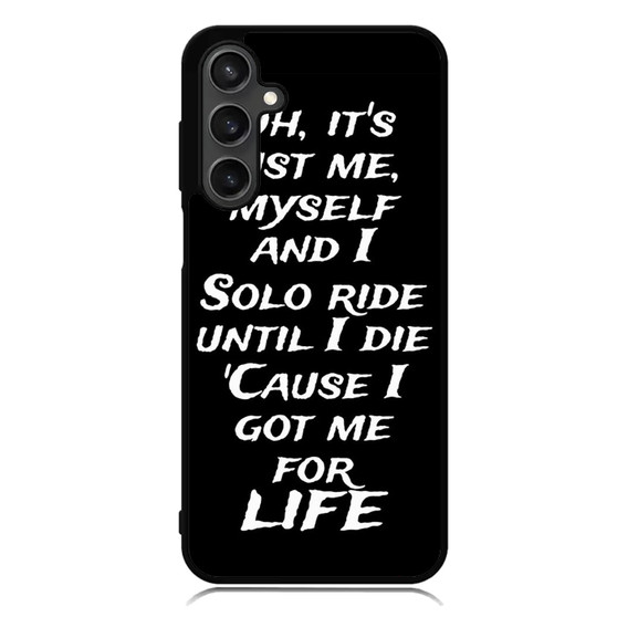 Bebe Rexha Quotes Samsung Galaxy A55 Case