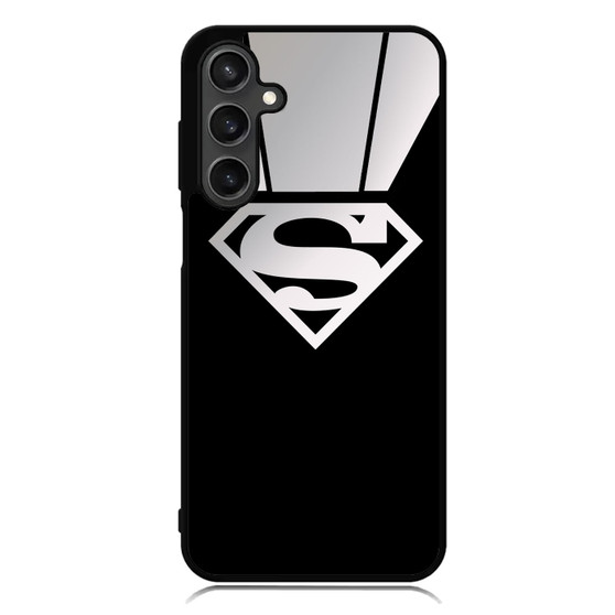 Black Superman Samsung Galaxy A55 Case