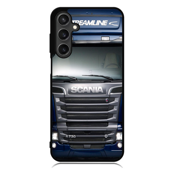 blue scania truck Samsung Galaxy A55 Case
